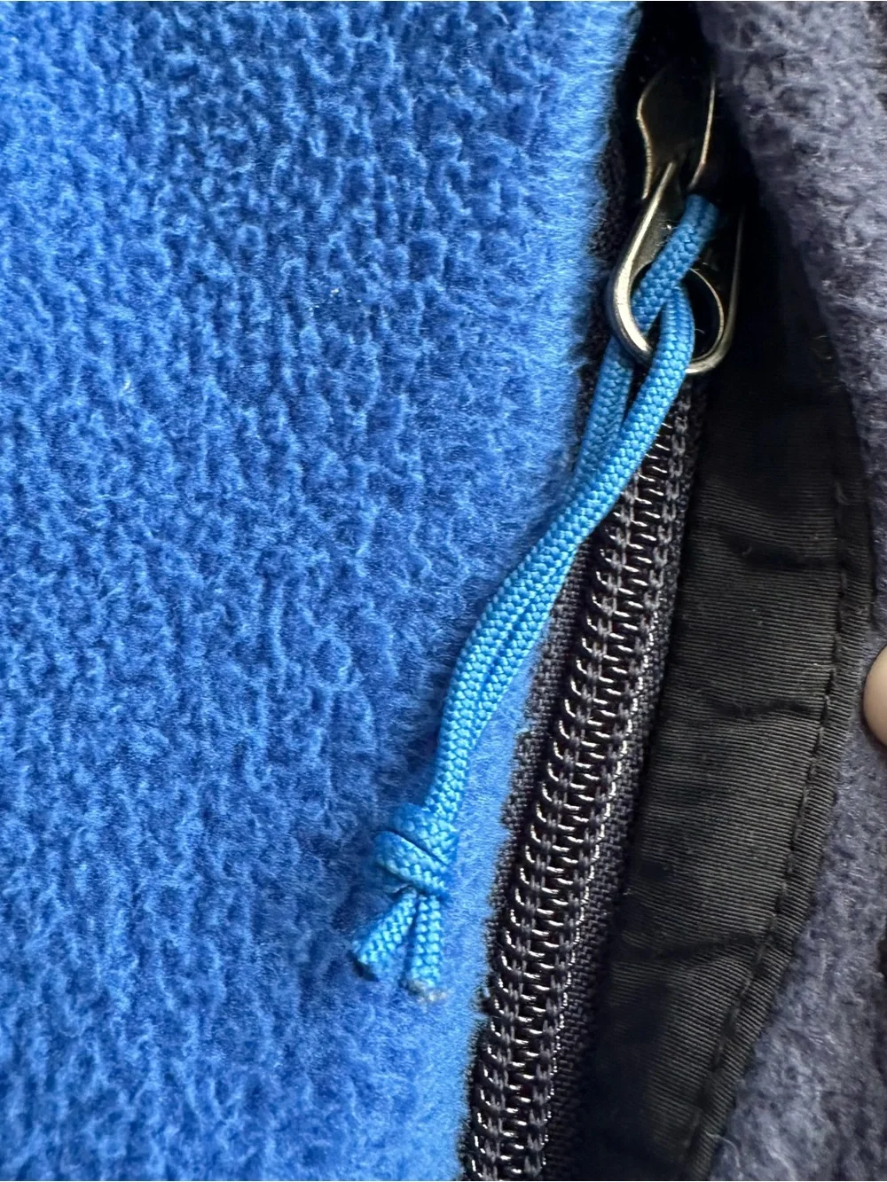 The North Face Men’s Two-Tone‎ Blue Fleece Jacket XXL Outdoor Camping Gorpcore